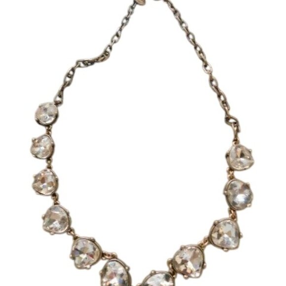 J. Crew + Stella & Dot Bling Chainlink Necklace & Earrings Set - Picture 1 of 3